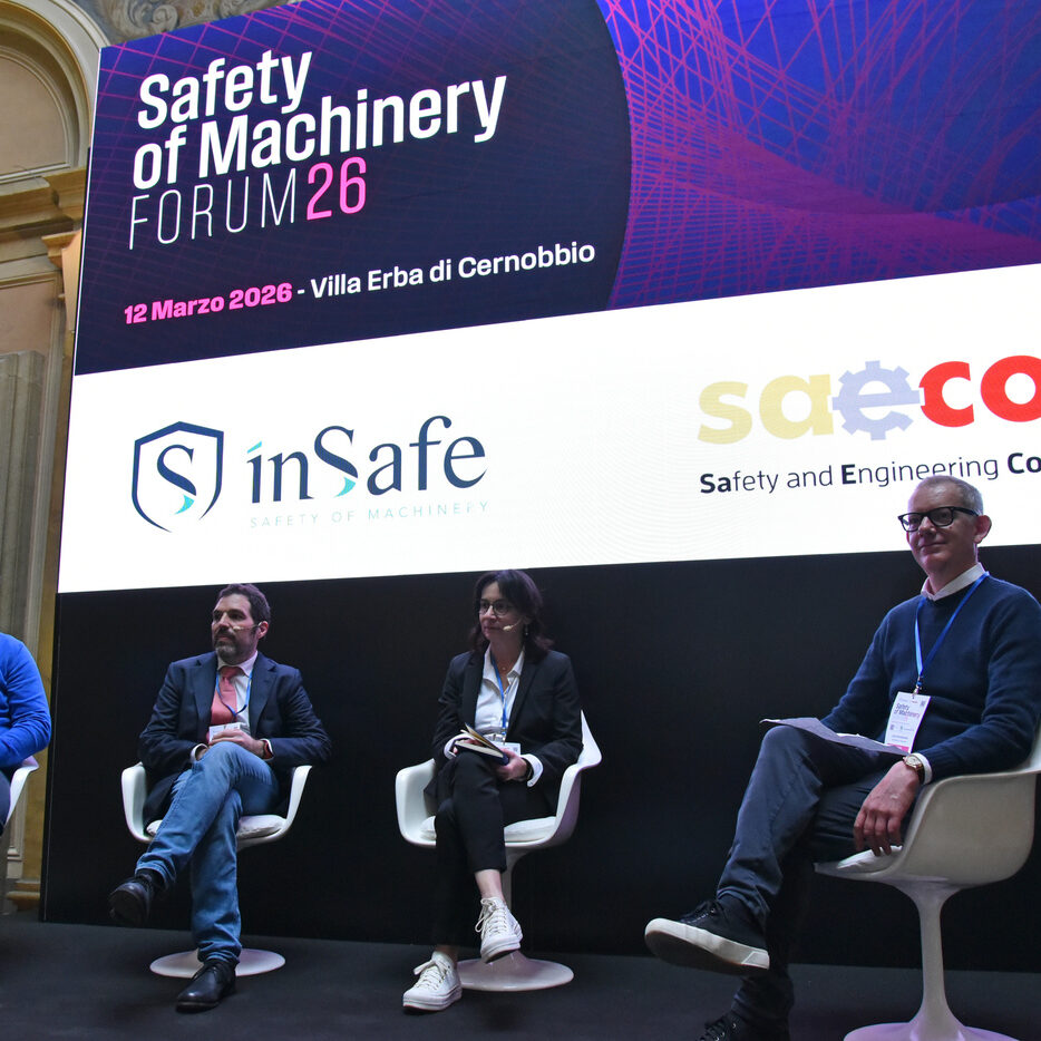 Safety of machinery forum 2026 - SAECON e INSAFE Villa Erba Cernobbio