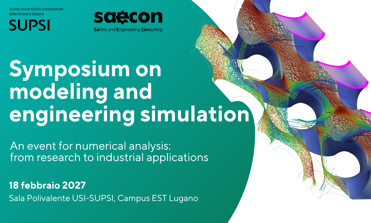 Symposium on modeling and engineering simulation SAECON SUPSI