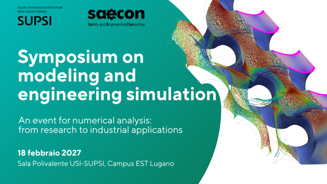 Symposium on modeling and engineering simulation SAECON SUPSI