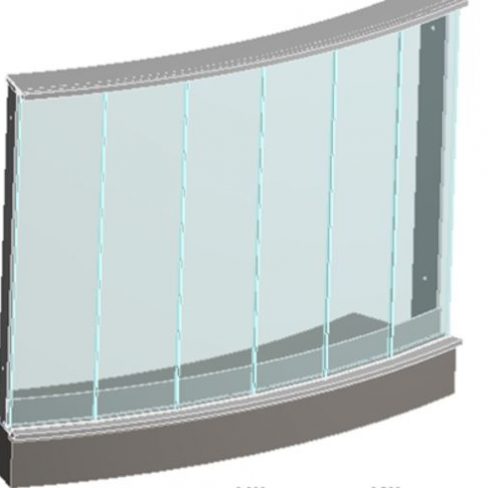 structural verification of alluminium parapet