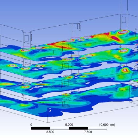 saeconschema ansys ventilazione nave SAECON